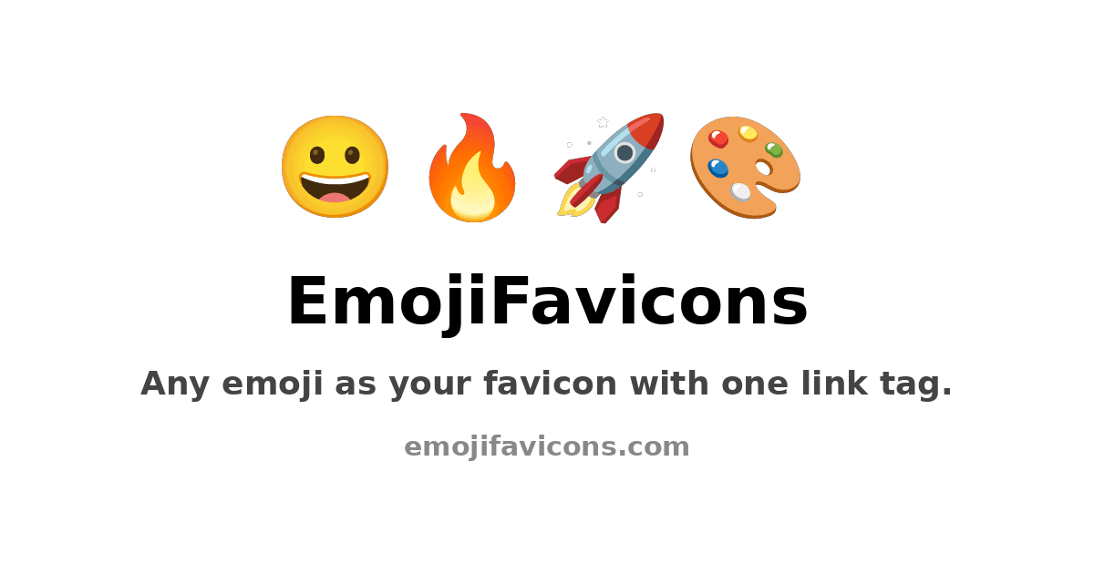 EmojiFavicons Titelbild