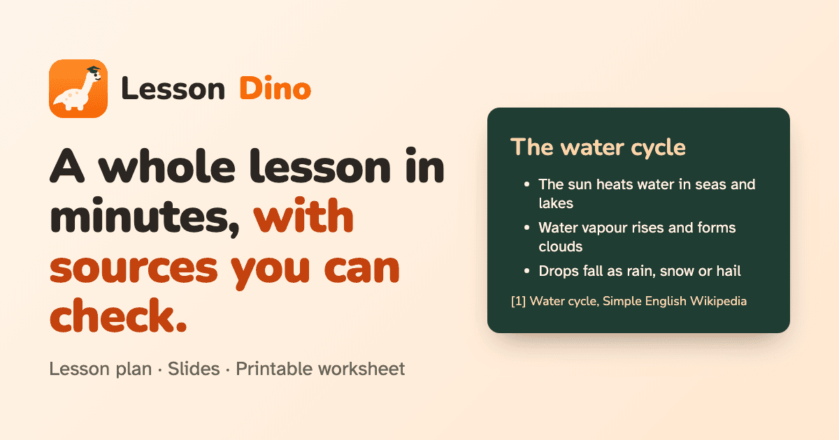Lesson Dino Titelbild
