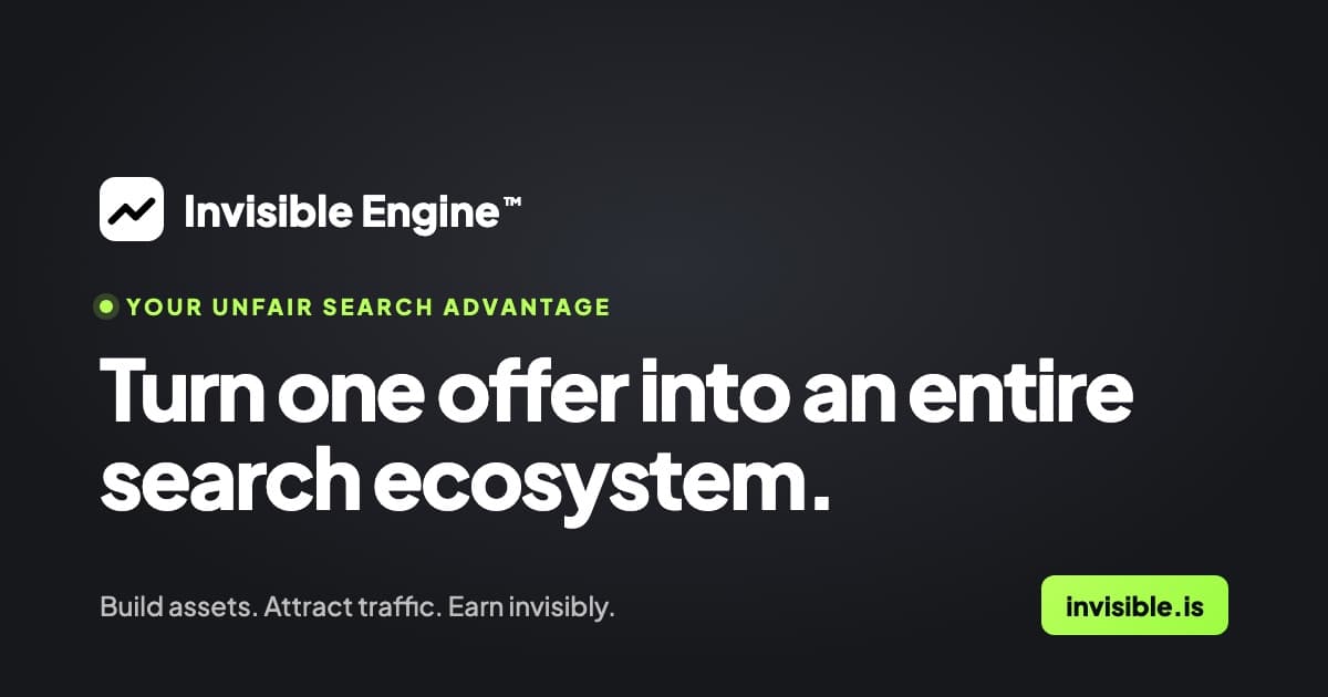 Invisible Engine cover image