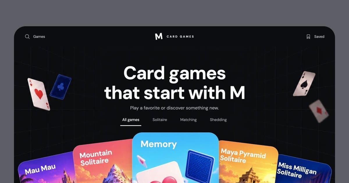 M Card Games Titelbild