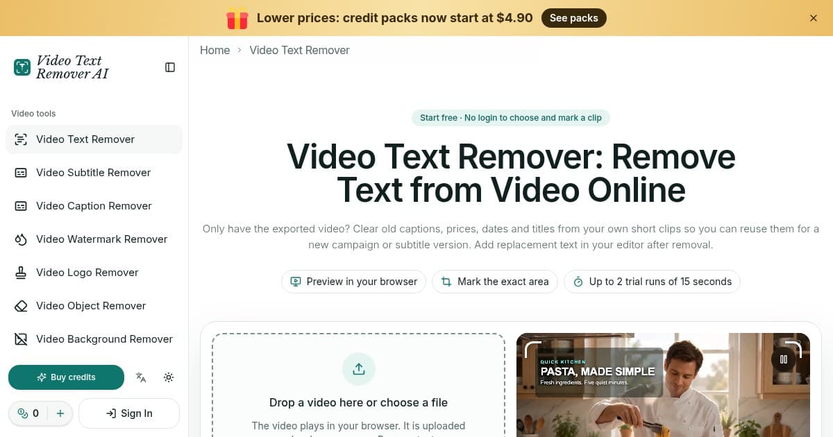 Video Text Remover AI Titelbild