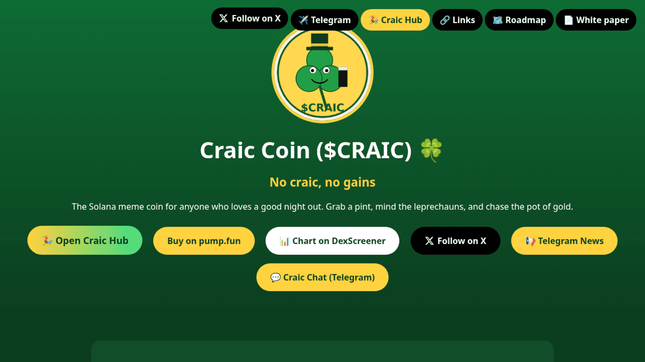 Craic Hub Exchange Titelbild